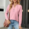 Women's T Shirts Fashion Casual Long Sleeve Shirt V Neck Tops Womens Large Ringer Tee