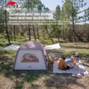 ANGO AIR Dome Tent Camping Inflatable for 3 People with Pump 150D Ox Cloth Portable Easy Set Up 2Doors 240416 240426