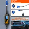 EVSE Charging Box Car Charger 11kw 16A 3 Phase EV Portable Charger 32A 7KW Type 2 5M Cable CEE Plug for Electric Vehicle