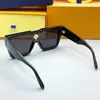 Occhiali da sole cicloni z1547 designer marchio maschile acetato telaio nero oro oro 100% protezione UV firma incisione di moda femminile