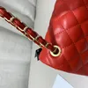 Yeni marka tote çanta tasarımcısı çanta gerçek deri ekose kuzu derisi altın zincirleri erkek haberci çanta hobo çanta crossbody çift flep kadın çantalı çanta cüzdan ld2#1113