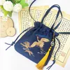 Source de broderie Factory printemps et d'été Han Sacs Hanfu Messenger Sac Small Sac Casual Versatile Ancient Style Bag Wholesale