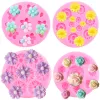 Moulds Daisy Chrysanthemum Flower Silicone Mold Baking Molds Fondant Cake Decorating Tools Rose Candy Resin Clay Chocolate Moulds