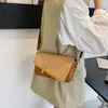 Torby na ramię moda letnia damskie torebki retro crossbody kobietę kolorowy blok kolorowy mała kwadratowa torba wypoczynkowa