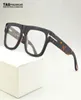 Brand Square eyeglasses women optical glasses frame men Big box myopia prescription transparent spectacle frames TF5634B 2103232563464