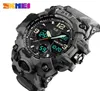 Skmei Marke Luxus Militärsporte Uhren Männer Quarz Analog LED Digitaluhr Mann wasserdichte Dual Display -Armbanduhren Relogio X01791549