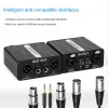 Microfoons 1PCS GX200 Audio -isolator DualChannel 6.5 XLR Mixer Audio -isolator Stroomgeluidsruismixer Microfoon Common grondfilter