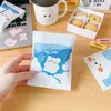 Förvaringspåsar 5ps återanvändbar kawaii tom arrangör infoga små påse saker baper godis bar sötsaker penna fall totes förpackning presentpapper