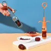 Fruit & Vegetable Tools Hawthorn Corer Date Cherry Core Remover Syringe Effortless Plastic Red-date Green-date Denucleator Kitchen Tool 2024428