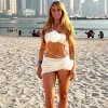 Set 3 pezzi Bikini Women Swimsuit 2024 Female Swimwear Beachwear Swimming Abitudro da bagno Bikini SET BICIRT BIGINI