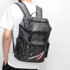 Designer Sprayground Backpack sac à dos coréen Version des hommes Back Pack Brand Trendy Grande capacité Sac d'ordinateur de style scolaire Sac de voyage 329