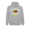 Herrtröjor tröjor zimbabwe zimbabwean dricker team roliga br flagga party hoodie tröjor företag unika mens hoodies party kläder t240428