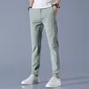 Spring herfst golfbroek mannen Korea modeelasticiteit slijtage heren broek sport lange casual werk maat 34 36 38 240424