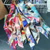 Bag Silk Scarf With Hanging Scarf Square Scarf Printed Headscarf Tie Headwear Silk Scarf Wholesale Spot Twill Cotton