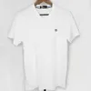 T-shirt di fred polo perry maschera topi di alta qualità polo di moda di lusso nuovo uomo a v-scootto cotone puro ricamato piccoli fiori semplici versatili t-shirt rosso manica corta