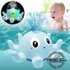 Baby Bad Spielzeug Baby Bad Spielzeug Sprühwasser Dusche Badespielzeug für Kinder Elektromwalwal Bad mit leichter Musik LED LEGS LICHTSPERTIGEN OOL BADETBUCH