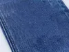 Jean denim pour femmes d'hiver creux râpé conception de déchirure ebroïde occasionnel bleu foncé droit décontracté pantalon denim taille 25-30
