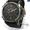 2024 Unisex Luxury Watch Classic Round Quartz Wristwatch Pererei Lumiinor Regatta Crongrafo Flyback Pam01299 47mm Verde Titanio Caja Lar wl F7A6