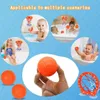 Baby Bath Toys Fun Baby Bath Toys for Kids Basketball Balls Balls Playset Bathtub Game Ball Playset Salle Slam Dunk Game pour tout-petit