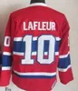 10 Guy LaFleur Vintage Montreal Hockey Jerseys 4 Jean Beliveau 9 Maurice Richard 29 Ken Dryden 33 Patrick Roy Retro CCM Uniforms