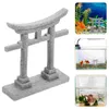 Décorations de jardin Micro paysage décor japonais aquarium orné de simulation ornement artisanat extérieur décoration pierre de pierre