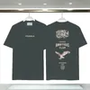 Młode La La Sanda Odzież Fitness Drukuj Duże bawełniane koszulki Oldschool Style ciężkie Man Tshirt Tops 240424