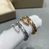 Nouvelles arrivantes Bague de serpent de marque dupe de haute qualité pour les femmes avec des diamants