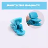 Arrival 100pcs 5mm Plastic Pacifier Clips Attache Sucette Soother Holder For Baby Cute Sutoyuen S062-5 240416