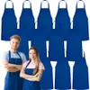 120 Pack schwarze Lätzchenschürzen - Unisex -Maschinenwaschabsichten für Küchenkochen und Grill - Bulk -Set für Männer und Frauen (keine Taschen)