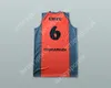 Nome personalizado para homens jovens/crianças Ricardo Uriz 6 Montakit Fuenlabrada Espanha Jerva de basquete laranja Jersey Top Stitched S-6xl