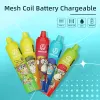 Original Bang box 20k Disposable E cigarettes 20000 puff 25ml prefilled pod smart screen vape pen juice 850mAh rechargeable battery mesh coil device Bang box 18000 15