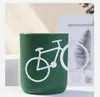 Tazas de bicicleta Mango de bicicleta Pareja Cepillo de dientes PP Copa PP Jugo Leche Milil Estudiante Copa de dormitorio 400 ml Regalo de Navidad J240428