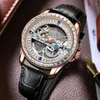 Montre-bracelets 2024 HOMME Watch Top pour les montres mécaniques automatiques en évidence Color Diamond Fashion Man Reloj Hombre