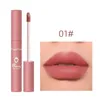 Brilho labial fosco à prova d'água 12 cores longlesting copo não pegajoso não feita de veludo vermelho líquido sexy lipstick women lips maquiagem 240425