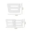 Magazyn w kuchni 4PCS Sorbing Divider Lodówka Lodówka Przyprzężona lodówka do napojów napoje lodówka żywności Regulowane półki do sortowania boczne drzwi Bookend