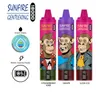 Sunfire 18000 sbuffi con display schermo VAPE usa e getta 25 ml da 850 mAh batteria tornado Signi digitale per sigaretta elettronica BUF 18K 15K 15000 10000 all'ingrosso I vape de cz