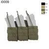 Tactical Mag 7.62 Triple Magazine Pouch Airsoft Gear Molle Bag Vest Accessory Camouflage Pack Cartridges Clip Carrier Ammo Holder NO11-545 qq