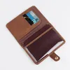 Cross-border New Product Pu Leather Vaccine Booklet Protective Cover Passport Holder Bank Card Holder Document Storage Organizer Bag Manufac