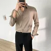 camicie personalizzate per uomini fatti su misura per la moda casual slim fit camicie business uomini maniche lunghe in stile coreano abbigliamento s-xl 240423