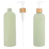 Botellas de almacenamiento 2 PCS Shampoos Acondicionador Dispensador Jabón Bottación de bomba de fregadero de cocina Tipo de botella