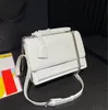 Klasyczna klapka czarna łańcuch Sunset Bag w kobiecie makijaż koperta designerka na ramię luksurys torebka nawet torba crossbody skórzana torebka portfela torba podróżna