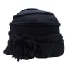 Elegante dameshoeden uit de jaren 1920 Winter Beret Beanie Hats For Women Embet Cloche Cap 100% Kook Wool Warm Hats A376