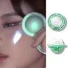 Shadow Lunar Glow Lightlighter Ufo Forme Blue Great Gleam Ombe ombre faciale Fasial Luminous Lumin Lumin Luming Lightlighter Powder Powder Makeup Cosmetic