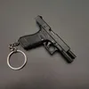 Waffenspielzeug Legierungsimperium G17 G34 Pistol Model Shell Ejektions -Spielzeugpistole Schlüsselbund Metall gefälschte Waffenfreiheit mit Holster T240428