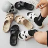 Slippers Personalized Skull Design Men Summer Outdoor Fun Slides Thick Bottom Of Beach Non-slip Leisure Sandals 36-47 Size