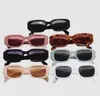 Lunettes de soleil pour femmes décontractées Lady Triangle Beach Designer Sunglasses Men Lunette de Soleil Homme Lettre Goggle Charme de haute qualité Popular Mz130 H4