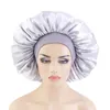 Nouveau grand capot en satin Bonnet Night Sleeping Cap