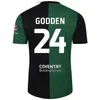 23 24 Jerseys de football de Coventry City O Hare Sheaf Gyokerres Godden Hamer 2023 2024 Home Blue Men Kids Kit Kit Football Shirts Tops Camiseta de Futbol Top