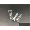 Rökande rör Röker rör Glasfilter Tips 9mm 10mm 12mm rund platt mun droppleverans hem trädgård hushåll sundrads tillbehör dhiee