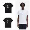 Fred Polo Perry Men Designer T-shirt Top Quality Luxury Fashion Polos New Men Summer Pure Cotton Short Sleeved Round Neck T-shirt Basic Solid Color